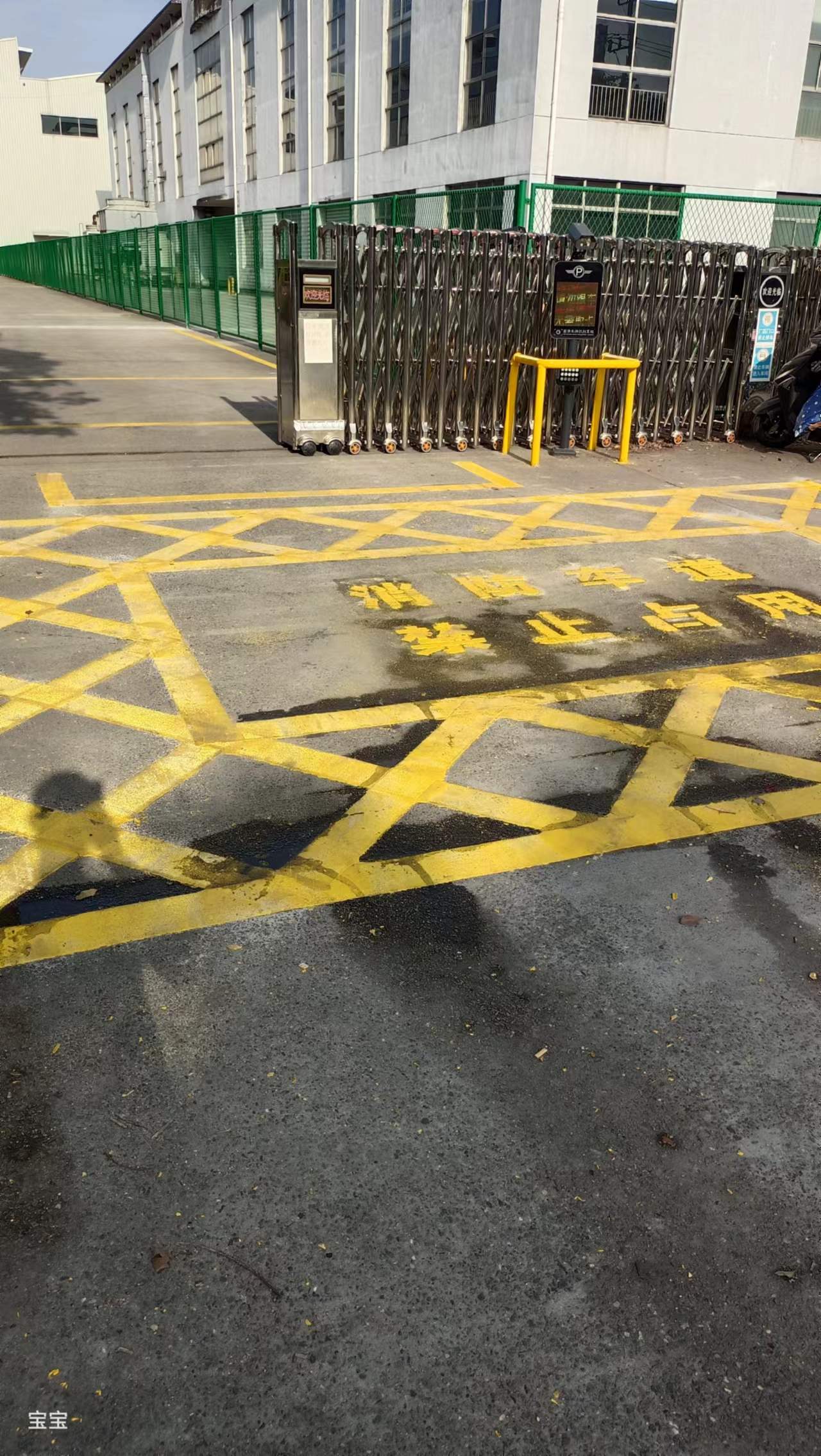 城中马路划线